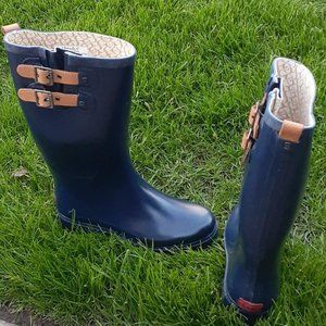 Chooka Navy Blue Rain Boots
